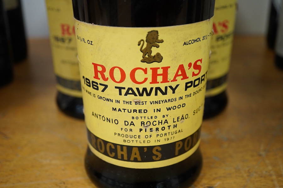 Rocha’s 1967 Tawny Port, seven bottles